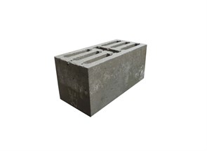 Стеновой камень (керамзитобетонный блок) 20х20х40 см (1 шт)