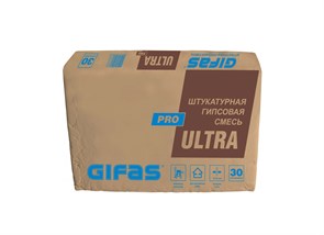 Штукатурка гипсовая ULTRA PRO GIFAS 30 кг 2044